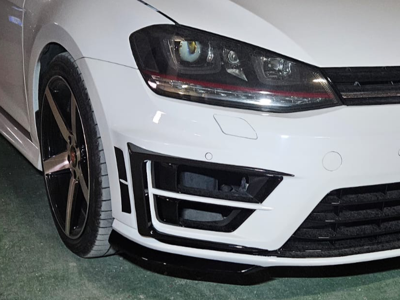 Custom Front Side Intake Canards VW Golf Mk7