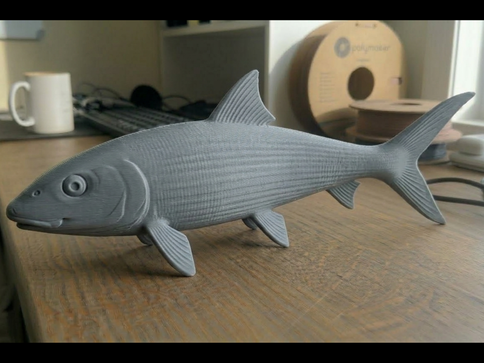 Bonefish Fish Mount Statue