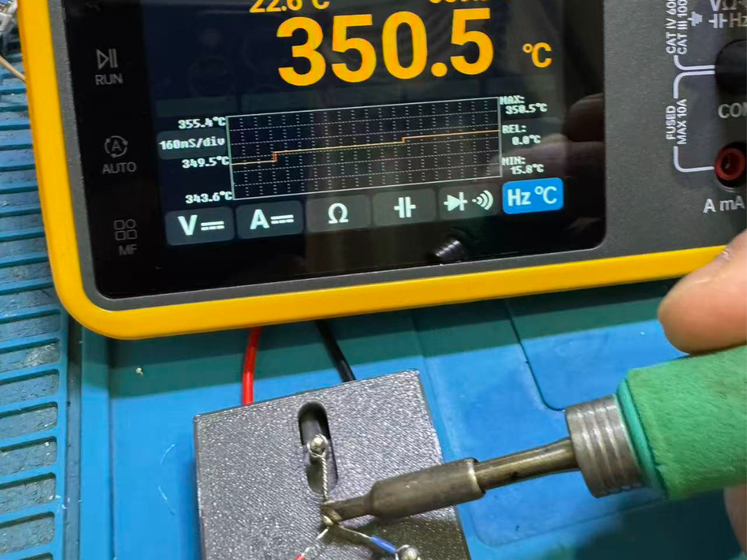 电烙铁万用表温度测温架