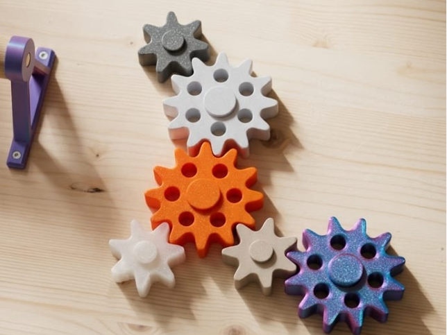 Ingranaggi bambini gioco pannello sensoriale
