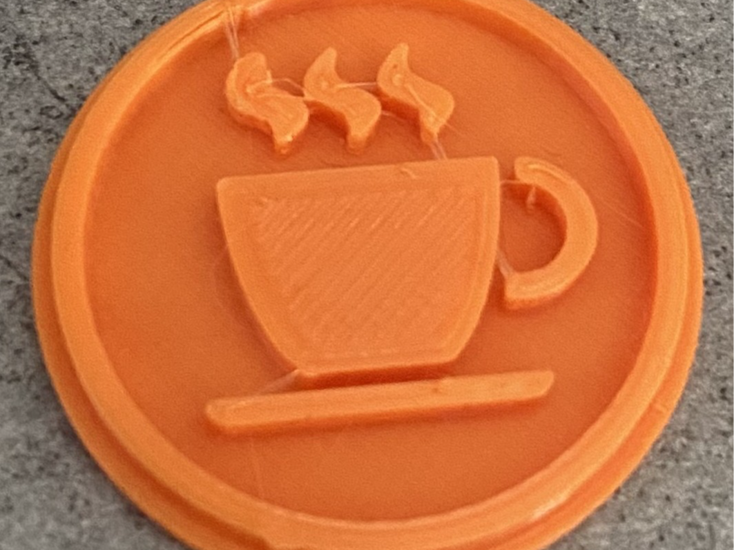 Coffee Token - Jeton pour Boisson Chaude