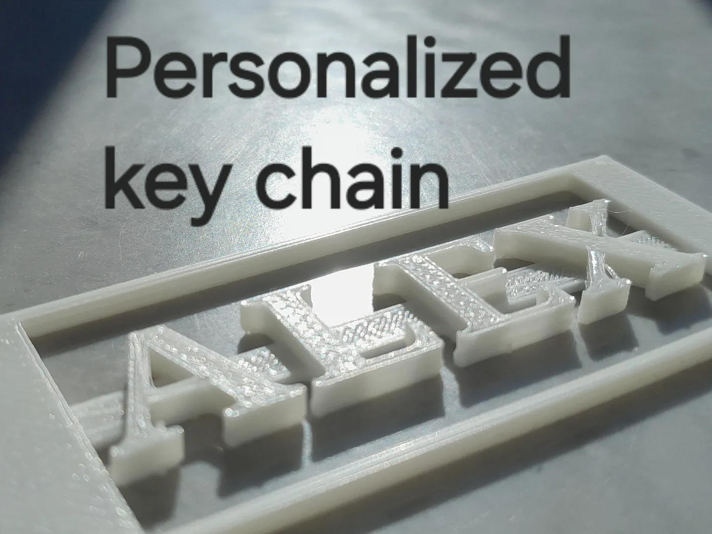 Personalized Name Keychain