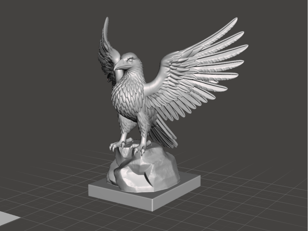 Animali, Statua Aquila