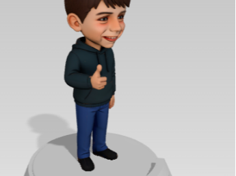 print mans bobble