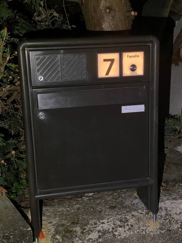 Renz Briefkasten Klingel Taster Behnke Typ20 A/B