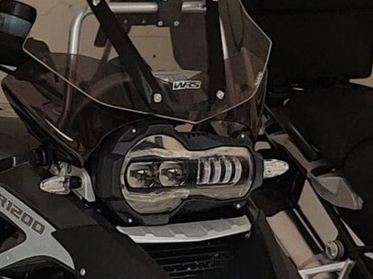 BMW R 1200 GS Regolazione Faro LED after market