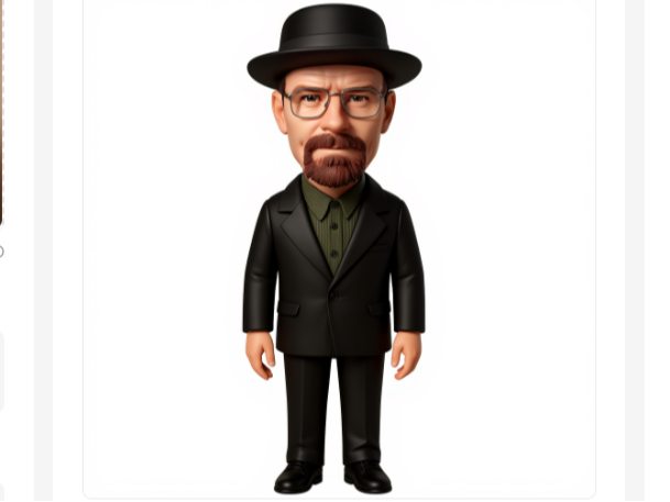 Walter White figurine