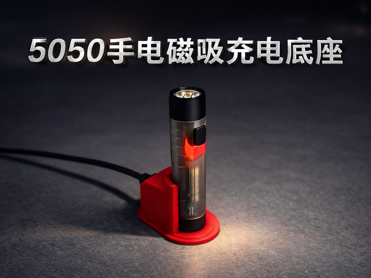 5050手电磁吸充电座