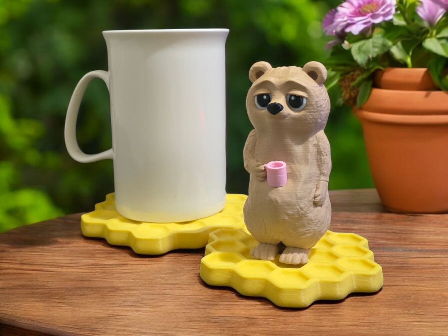 Honey Coaster Bear Buddy
