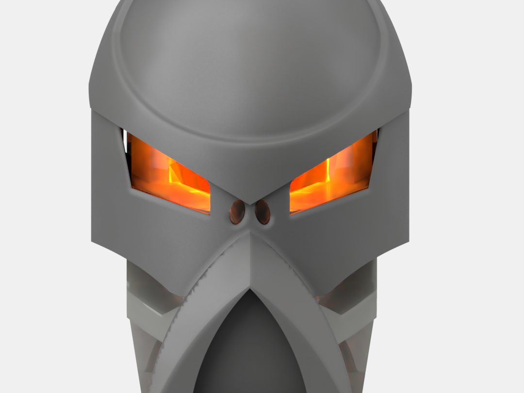 Bionicle Skeleton Warrior Mask Prototype