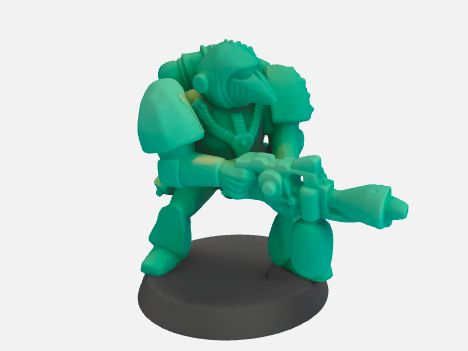 Rogue Trader RTB01 imperial space marine flamer