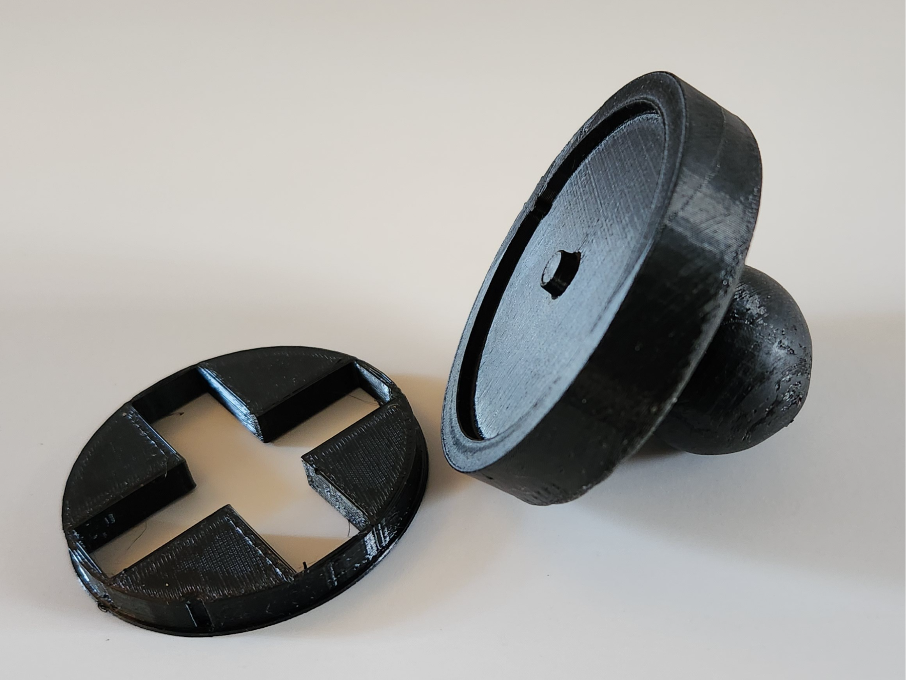 Wet-Sanding Handle for #8 Grinder Blade and Knife