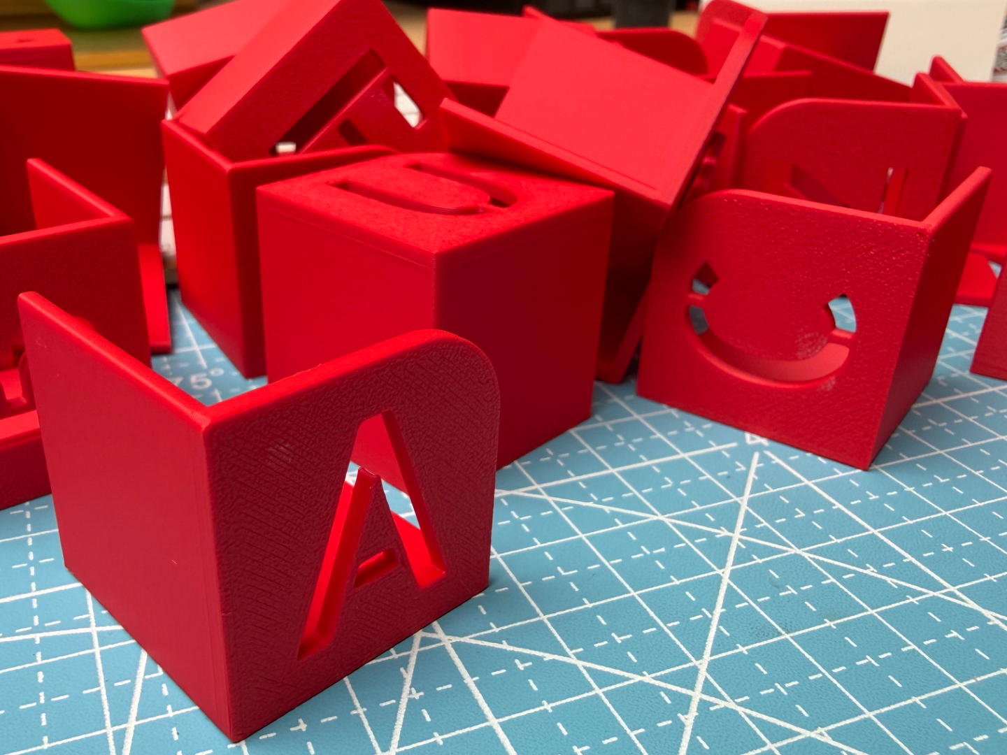 Alphabetical symbols for DVDs, CDs, Books etc.