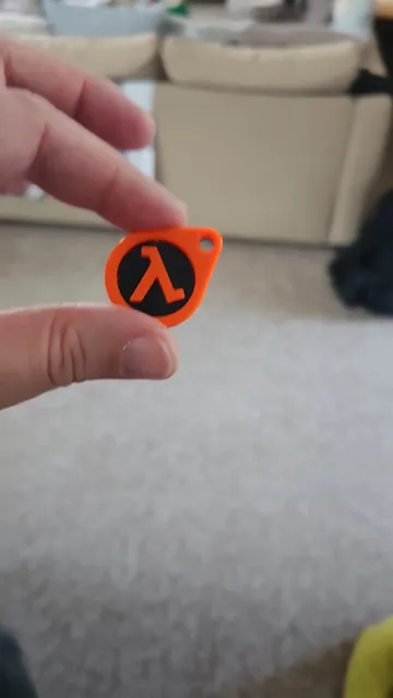 Half-Life Keychain