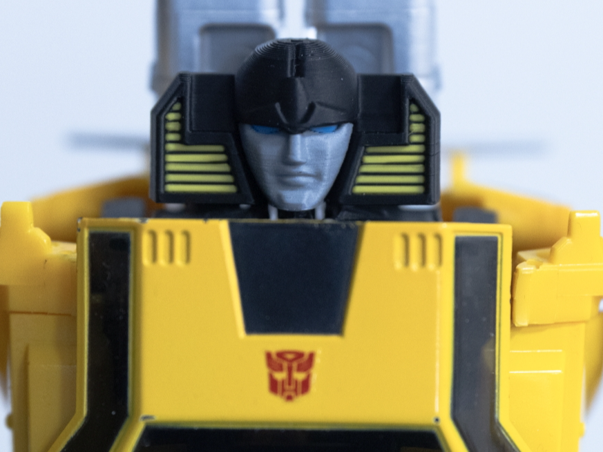 Transformers Sunstreaker Head and Chest lock
