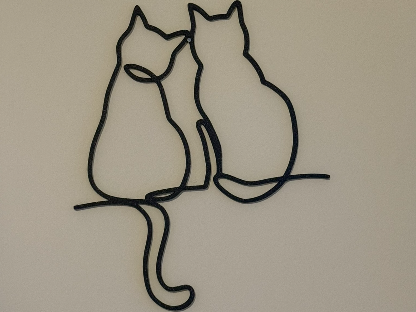 Minimalist Cat Wall Art | Line Decor