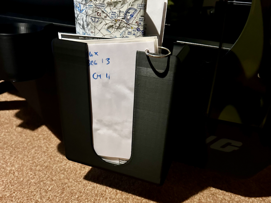 Next Level Racing Flight Sim A5 Documents Holder