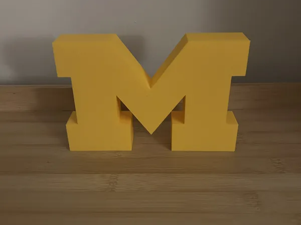 Michigan Block M