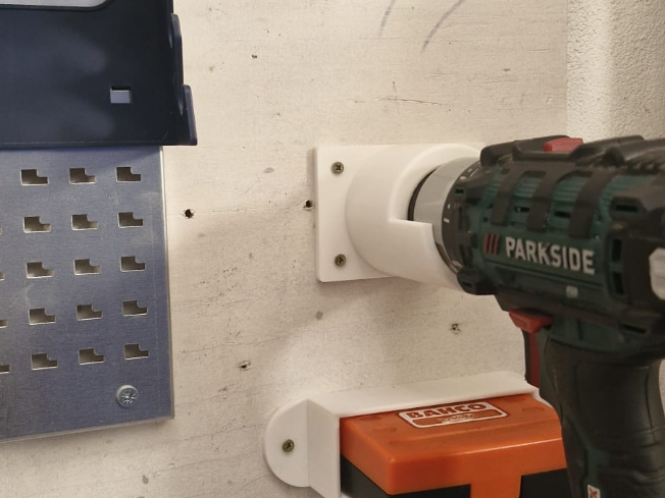Parkside Akkuschrauber Halterung