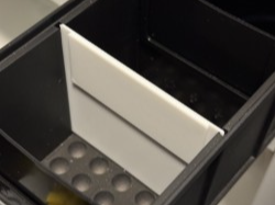 Parametrischer Trenner für Sichtlagerboxen