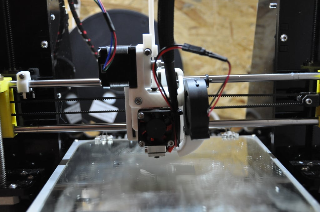 E3D Lite6 / v6 - NEMA14 -Extruder X-Carriage Mount