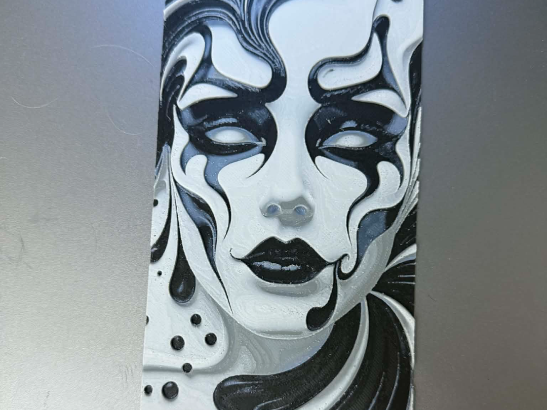 Black and white hueforge