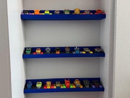 Monster Jam Mini Shelf