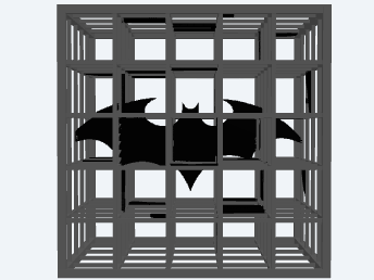 Perspective lattice Cube