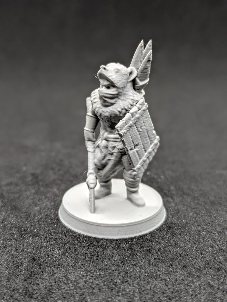 Tribal hunter FDM supportless