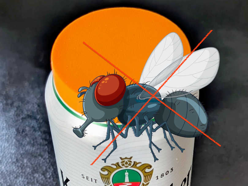 Insekten Schutzdeckel für Getränke-Dosen