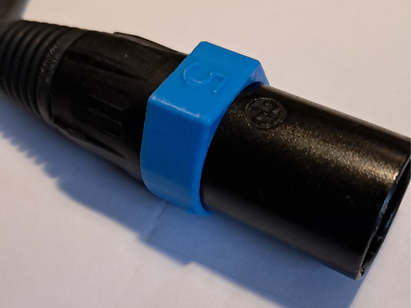 Neutrik XCR code ring (parametric)