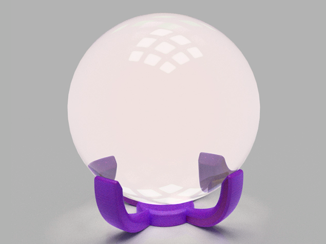 Sphere stand with 4 prongs - Ball Holder