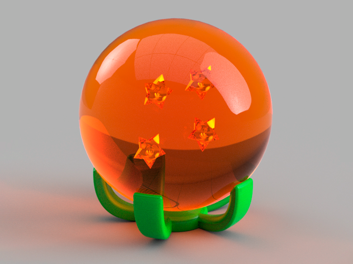 Sphere stand with 5 prongs - Ball Holder