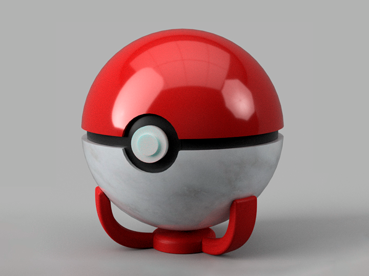 Sphere stand with 3 prongs - Ball Holder