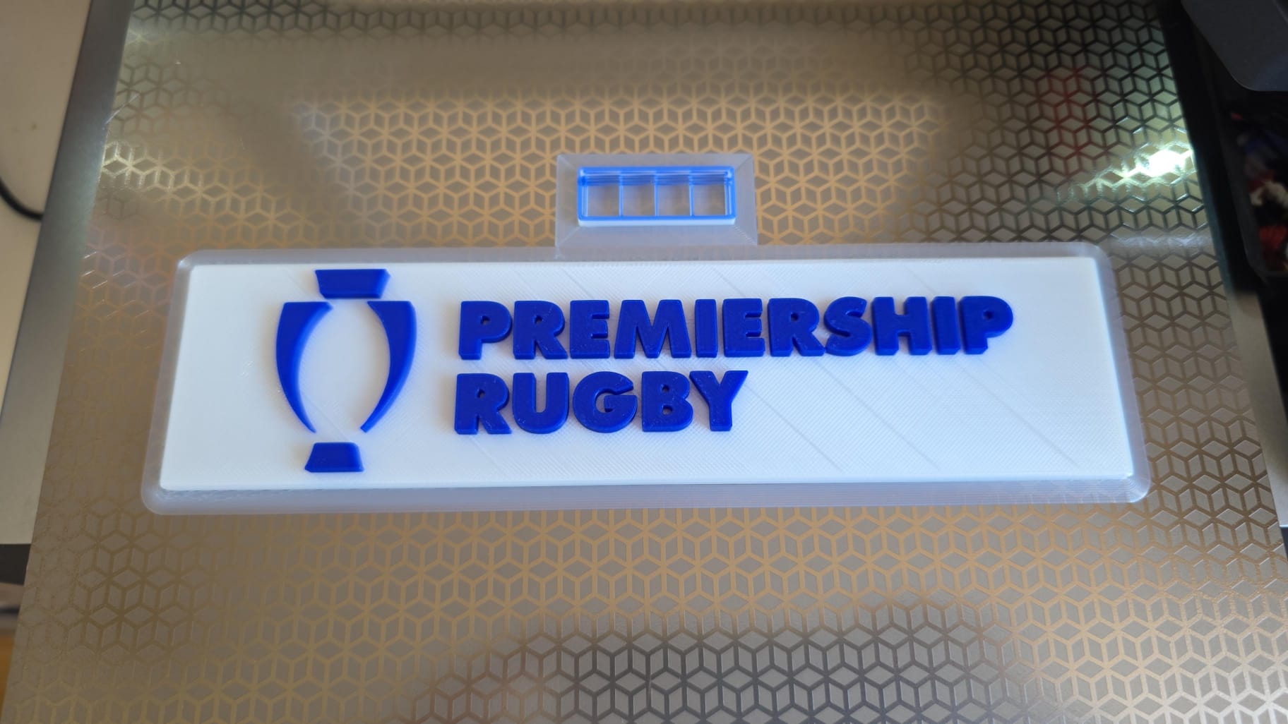 Premiership Rugby bar sign for mancave/sports bar