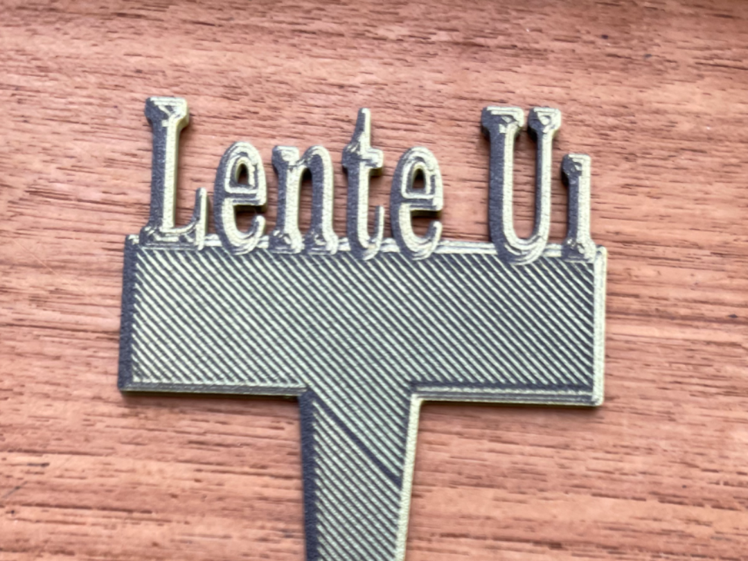 Plantenlabel - Lente UI