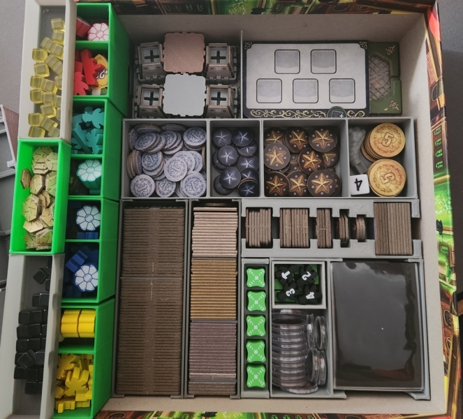 Nucleum Board Game with x2 Expansions and promos