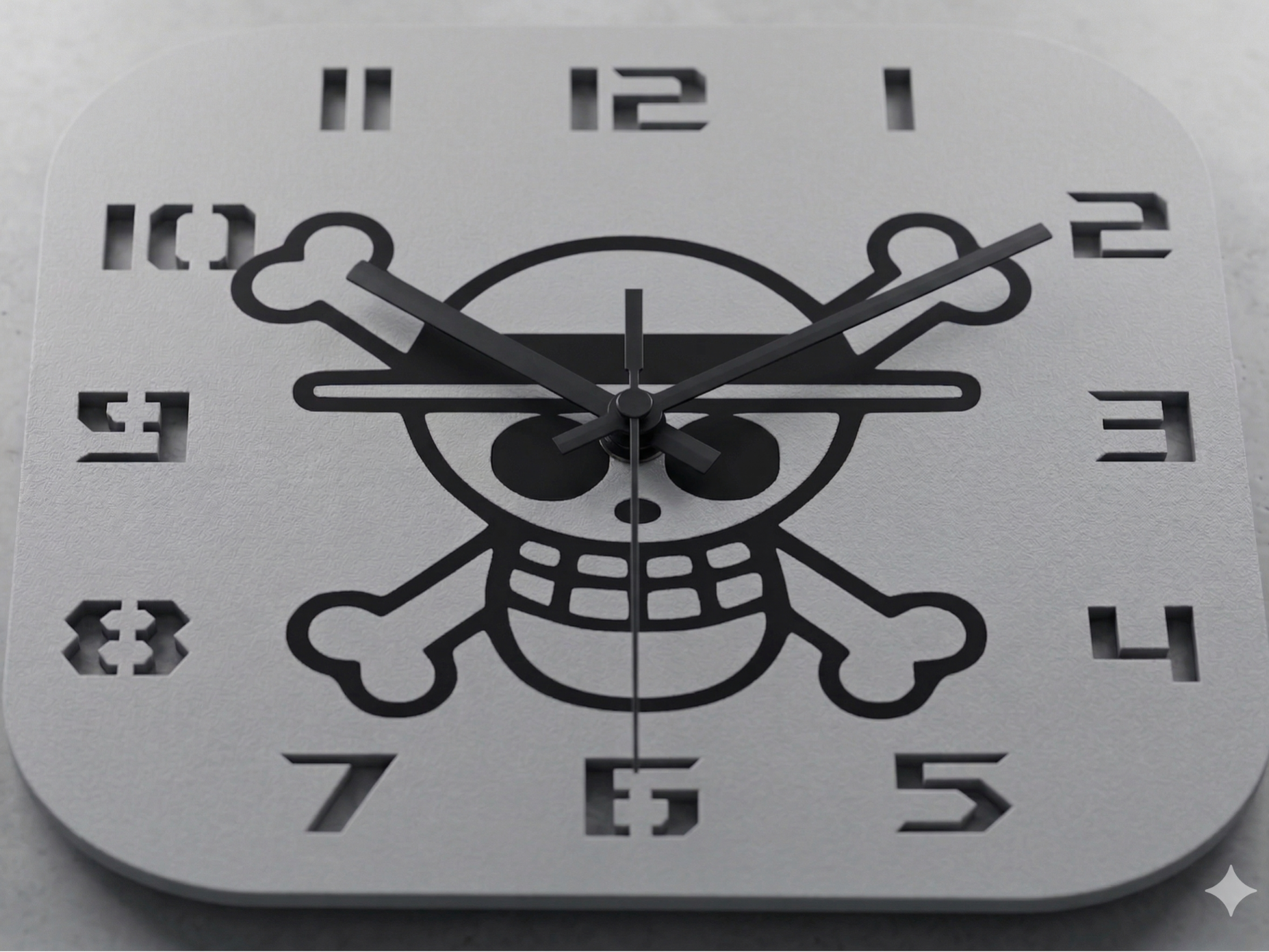 One Piece -Pirates Jolly Roger Clock Face