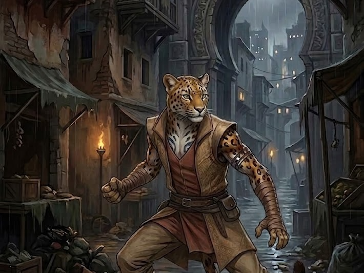 Tabaxi statuetta
