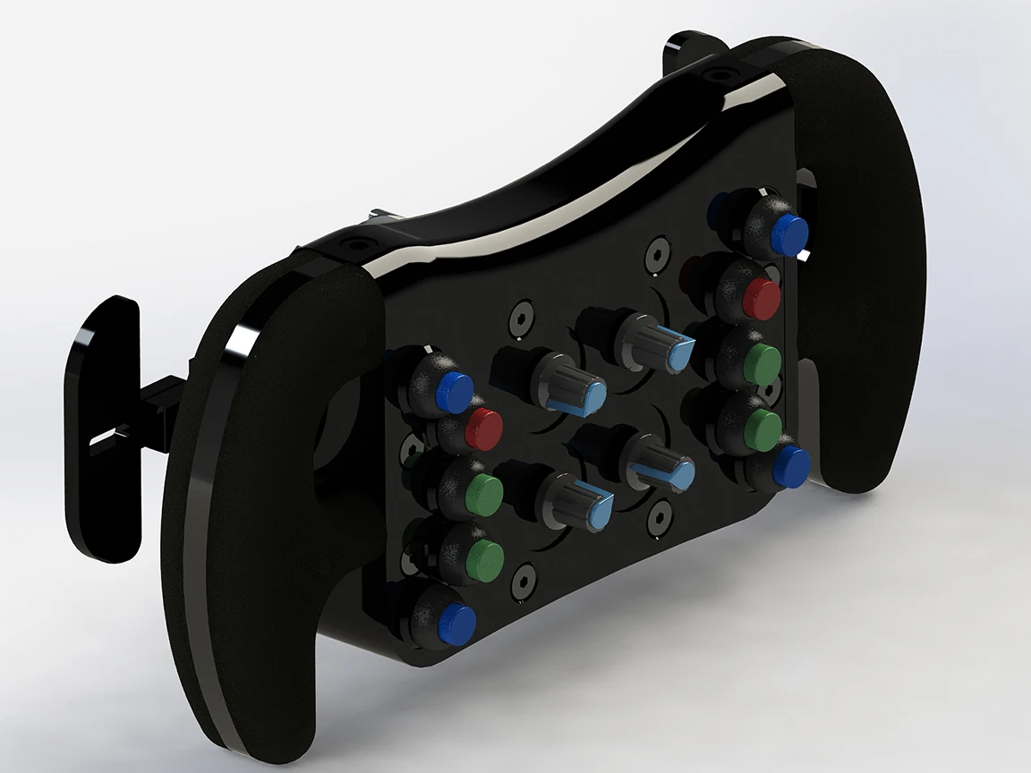 DIY Formula One Steering Wheel for Sim Racing
