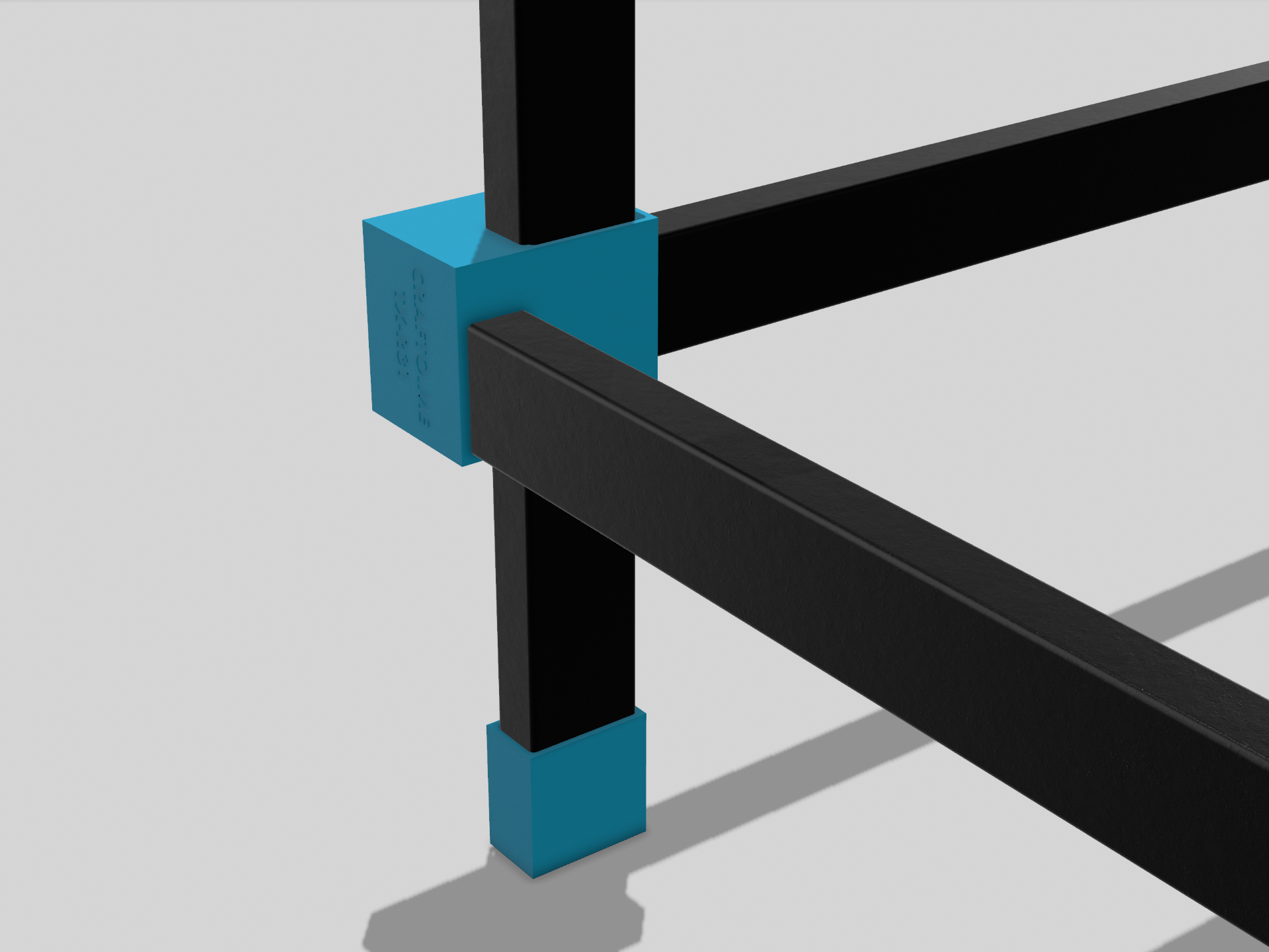 CRAFTO JOIN TX Corner Connector 20×40mm Steel Tube