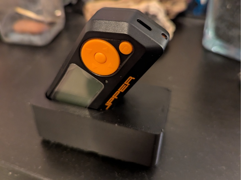 Gridfinity Flipper Zero Compact 1x2 Holder