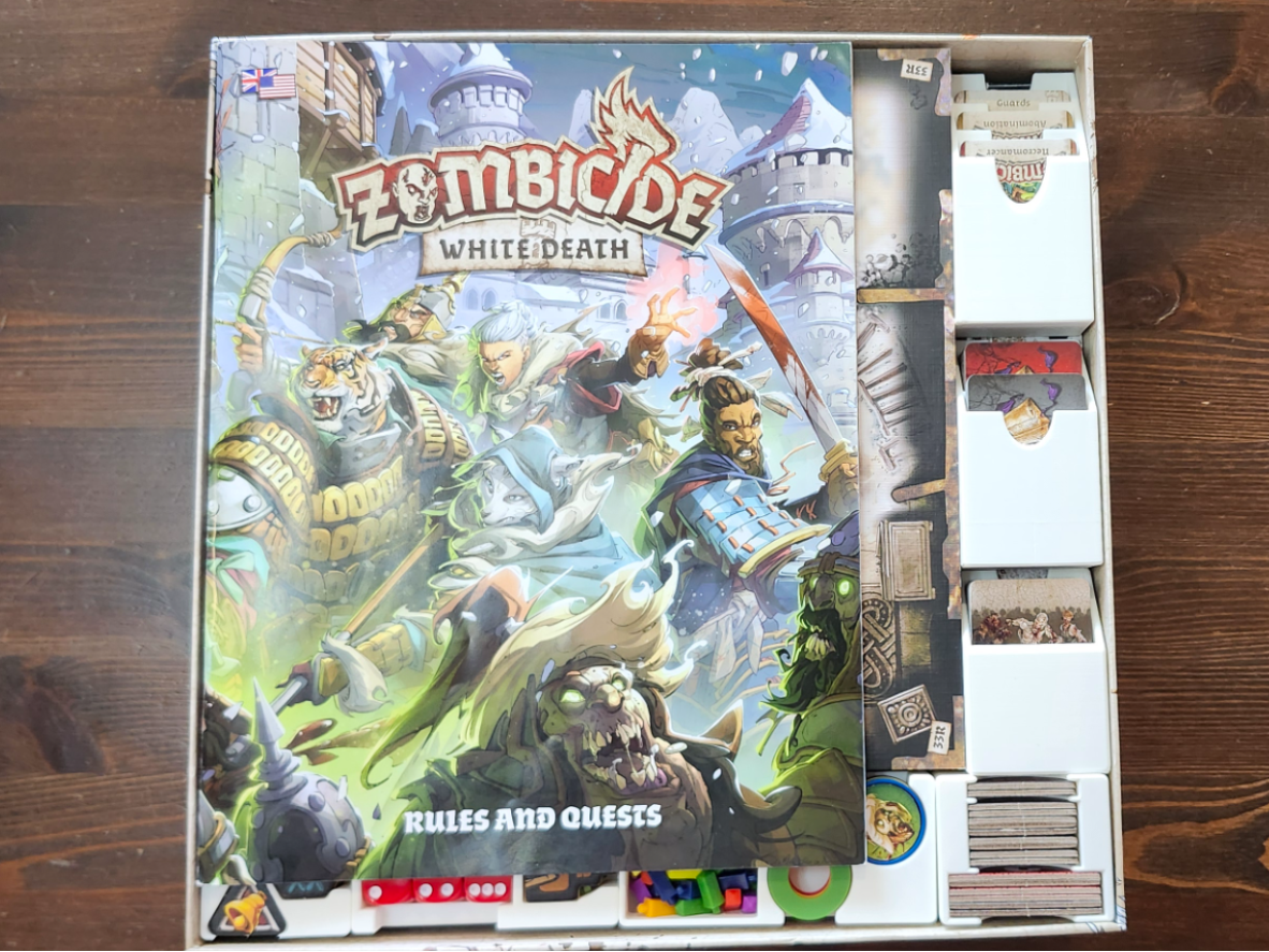 Zombicide White Death box organizer