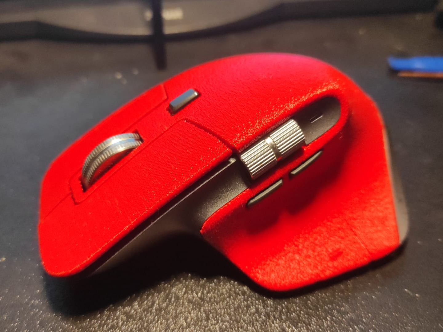 Logitech MX3 Full Fuzzy Skin - Shell & Buttons