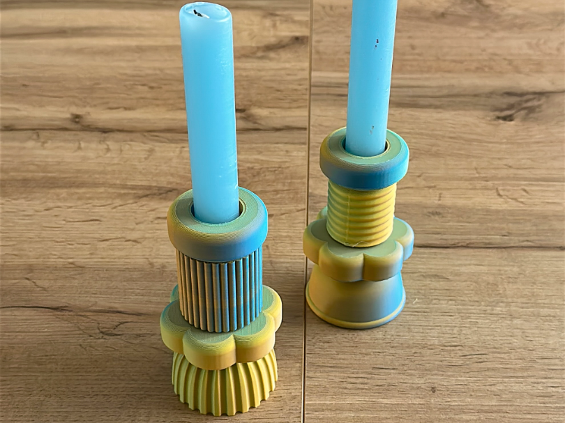 portavelas modulares