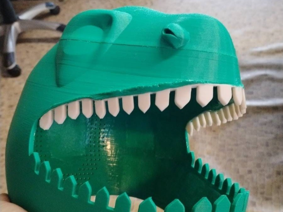 T-Rex FullHead Cosplay Helmet for Kids