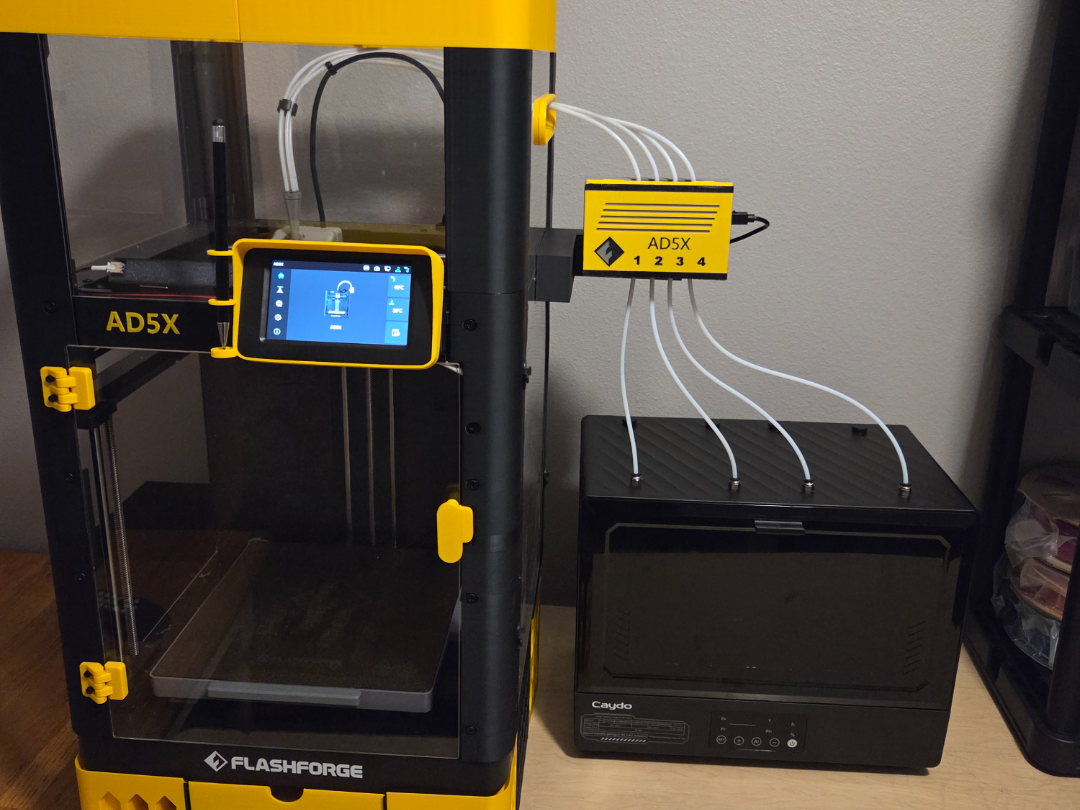 AD5X mount for front facing IFS