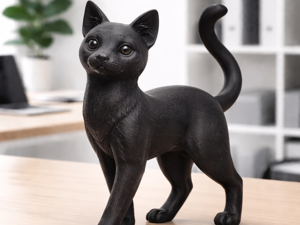 Cute Standing Cat