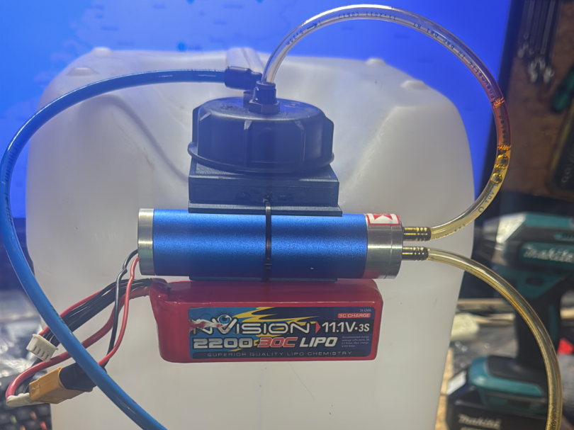fuel station rc plane