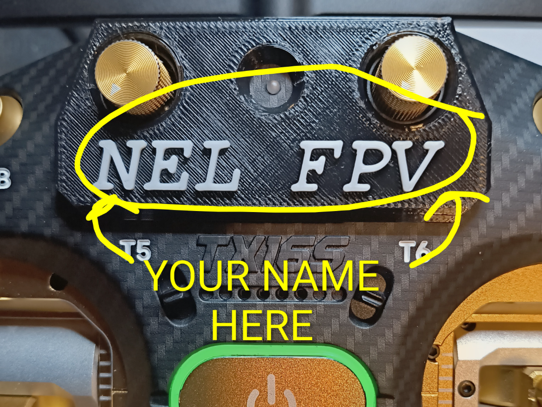 TX-16S Mark3 Name Plate